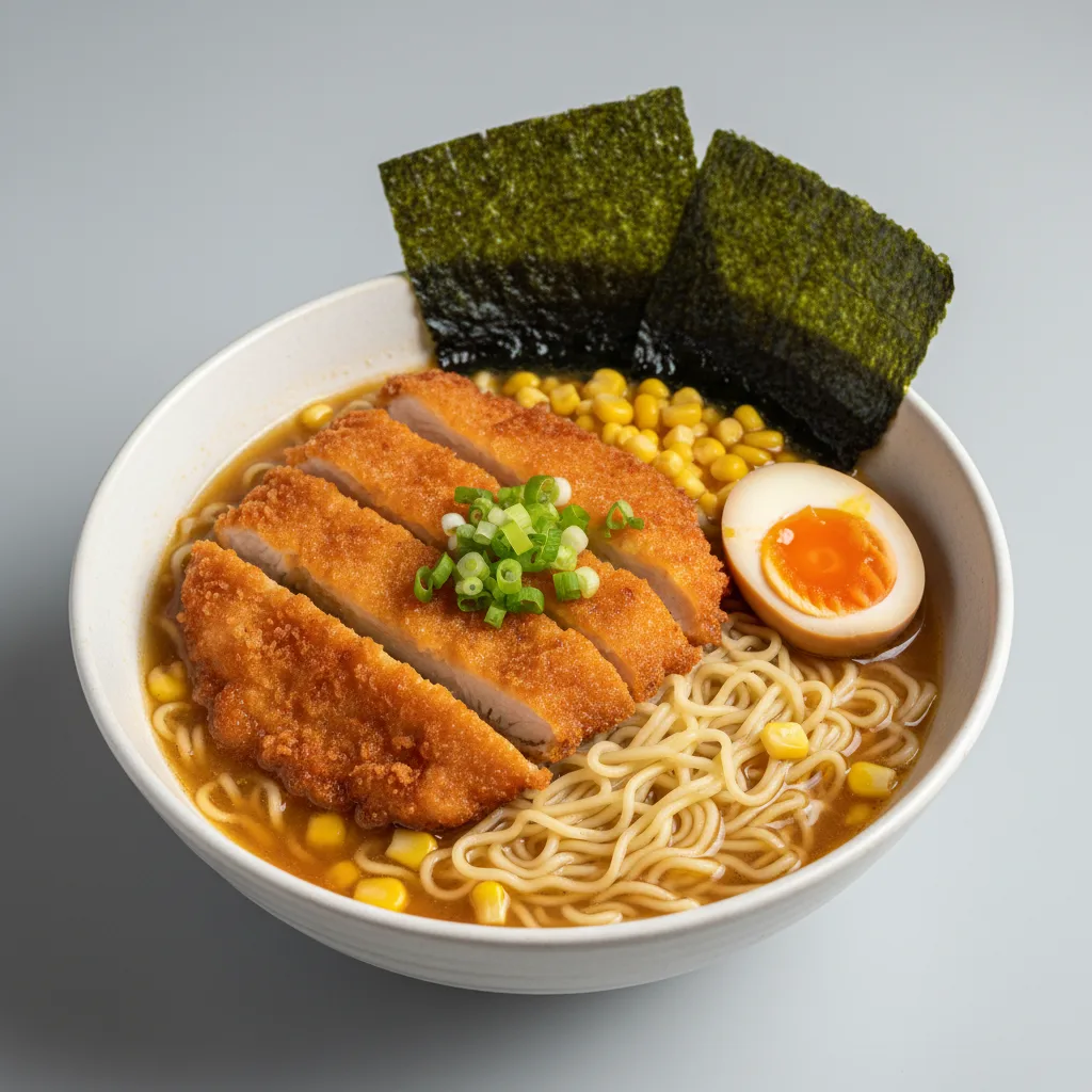Chicken Katsu Ramen Chicken Katsu Ramen