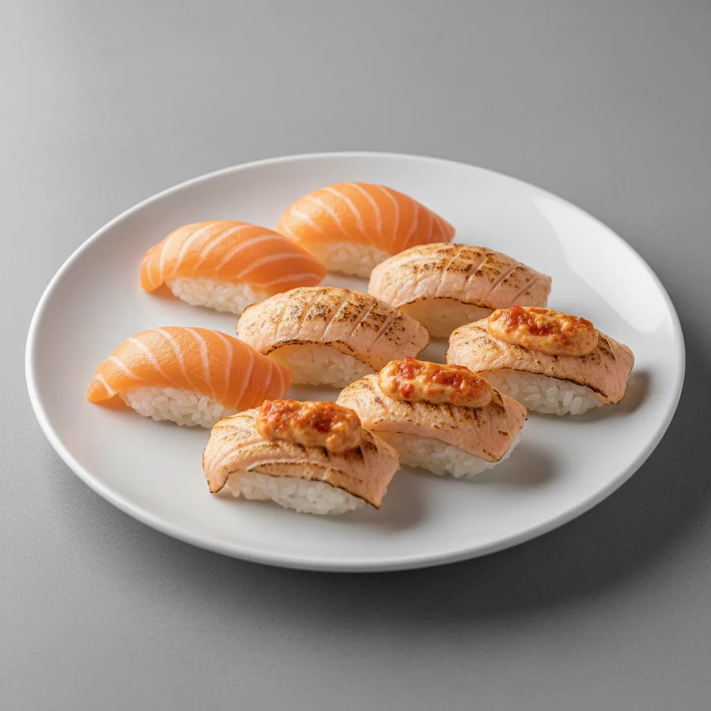 Salmon Nigiri Mix 9 Pieces Salmon Nigiri Mix 9 Pieces