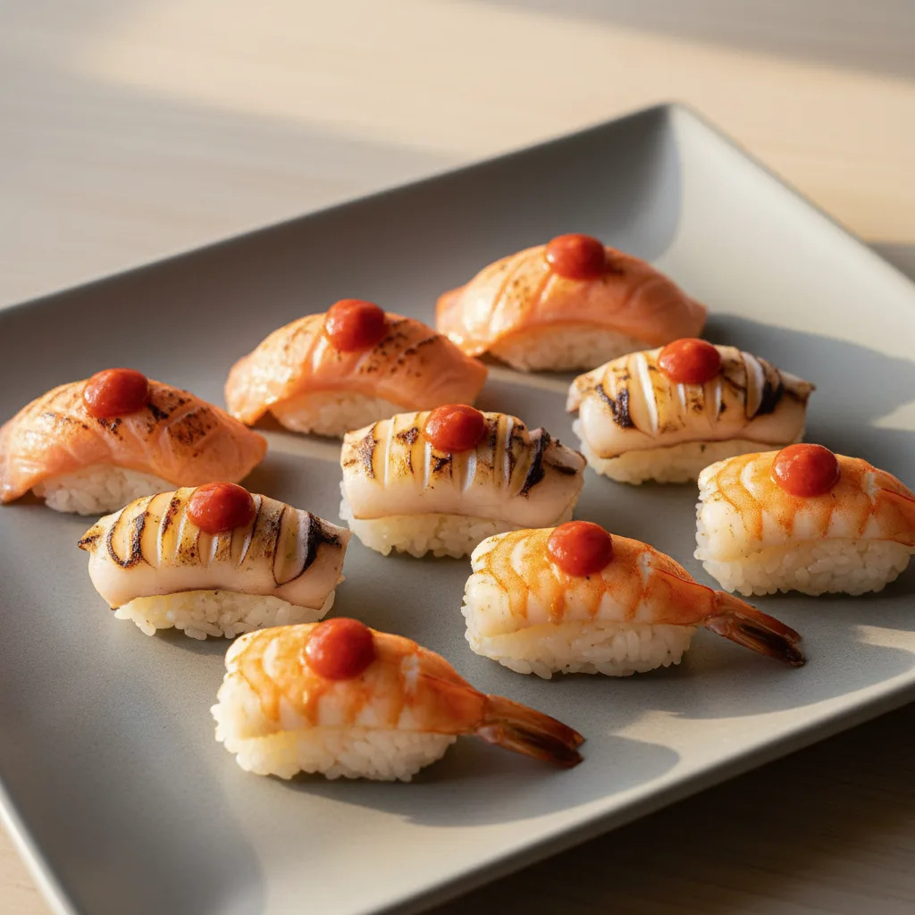 Spicy Nigiri Mix 9 Pieces Spicy Nigiri Mix 9 Pieces