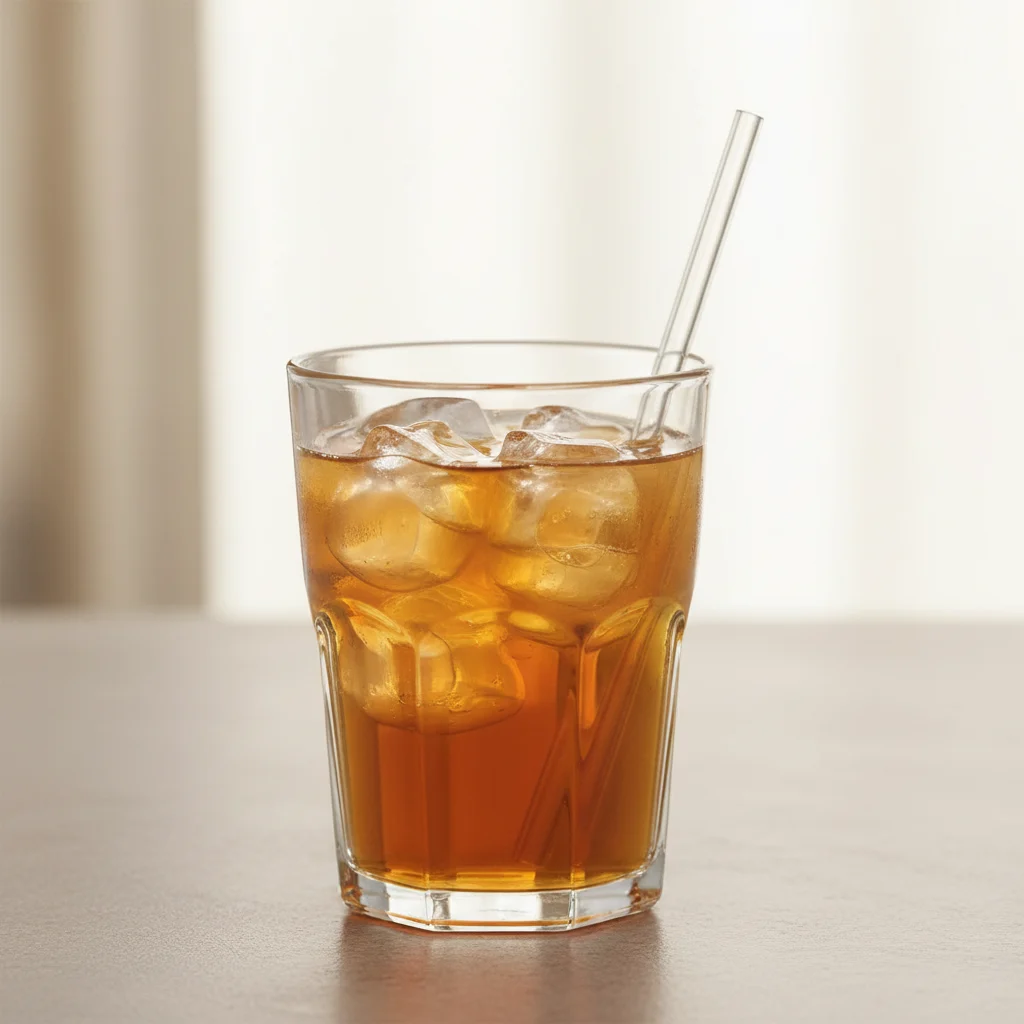 Peach Iced Fruit Tea Peach Iced Fruit Tea