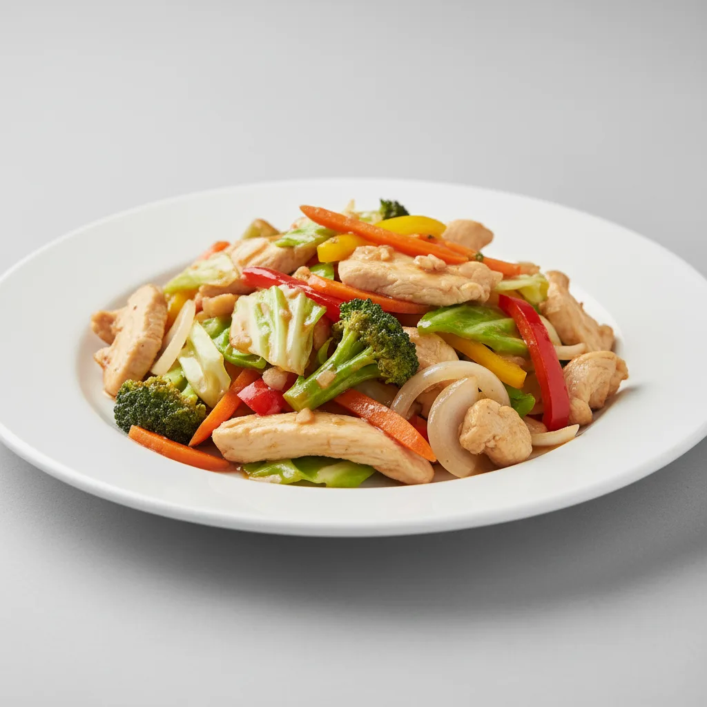 Chicken with Mixed Vegetables