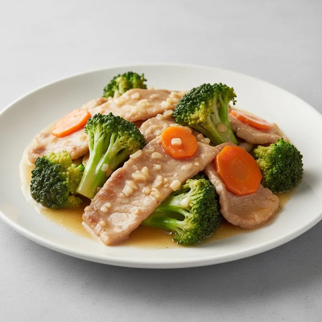 Pork with Broccoli