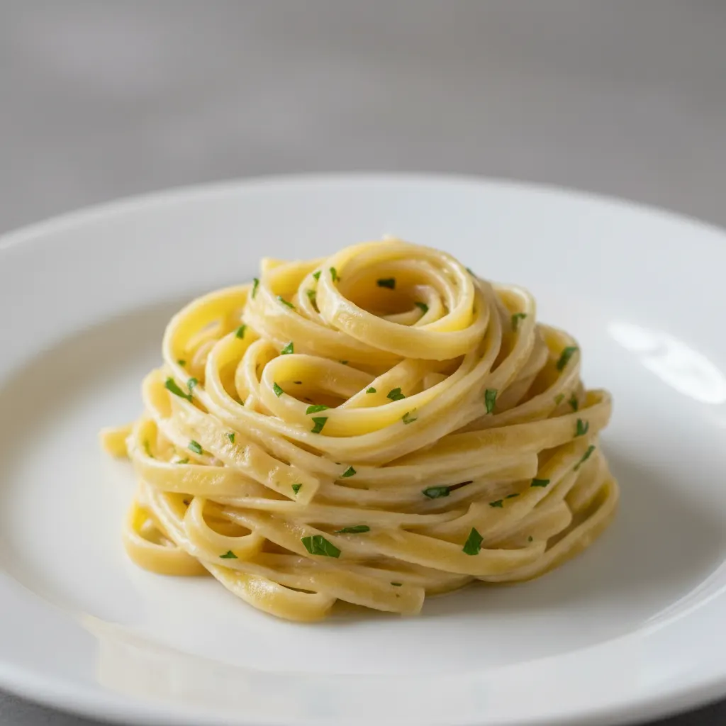 Creamy Lemon Fettuccini Creamy Lemon Fettuccini
