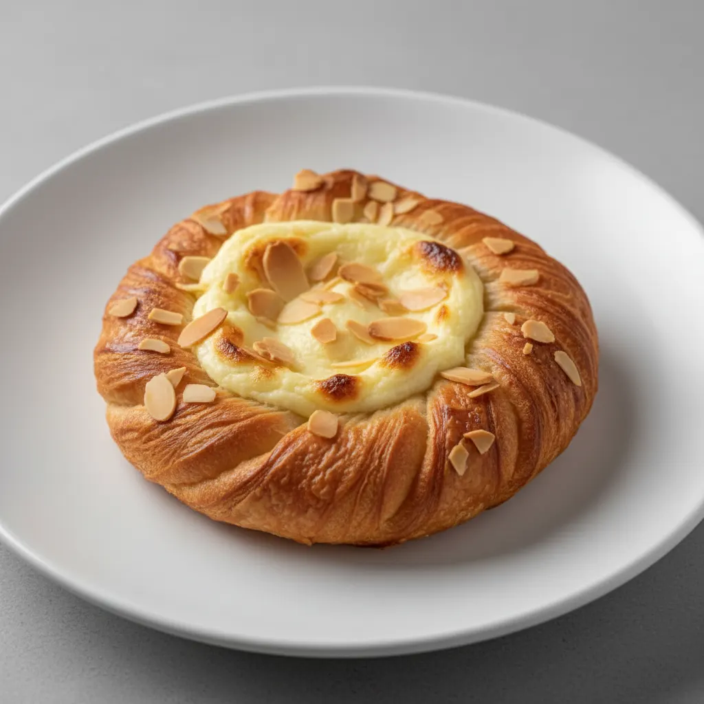 Cream Cheese Danish with Almonds Cream Cheese Danish with Almonds