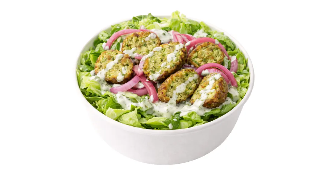 Falafel Caesar Salad