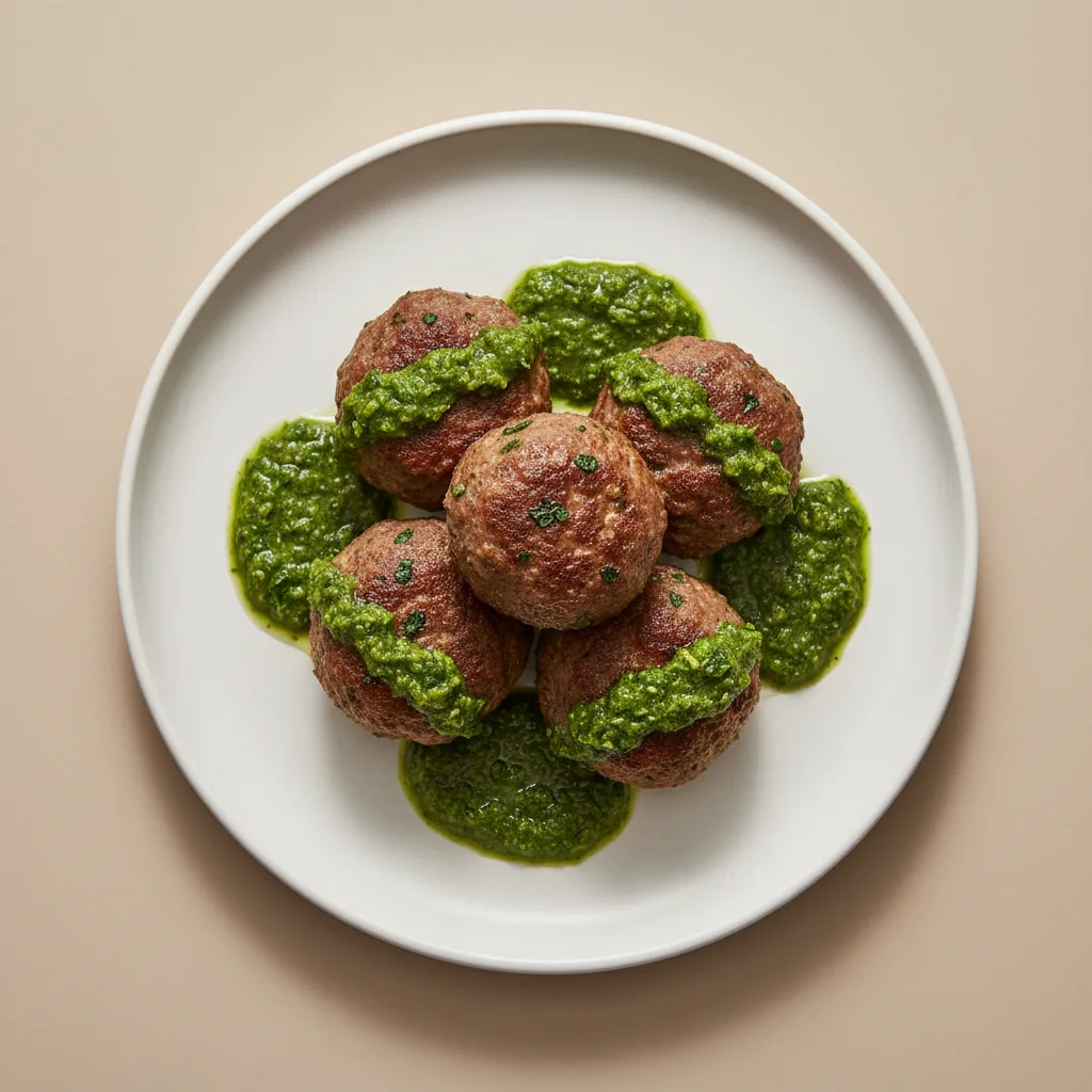 Mediterranean Beef Meatballs