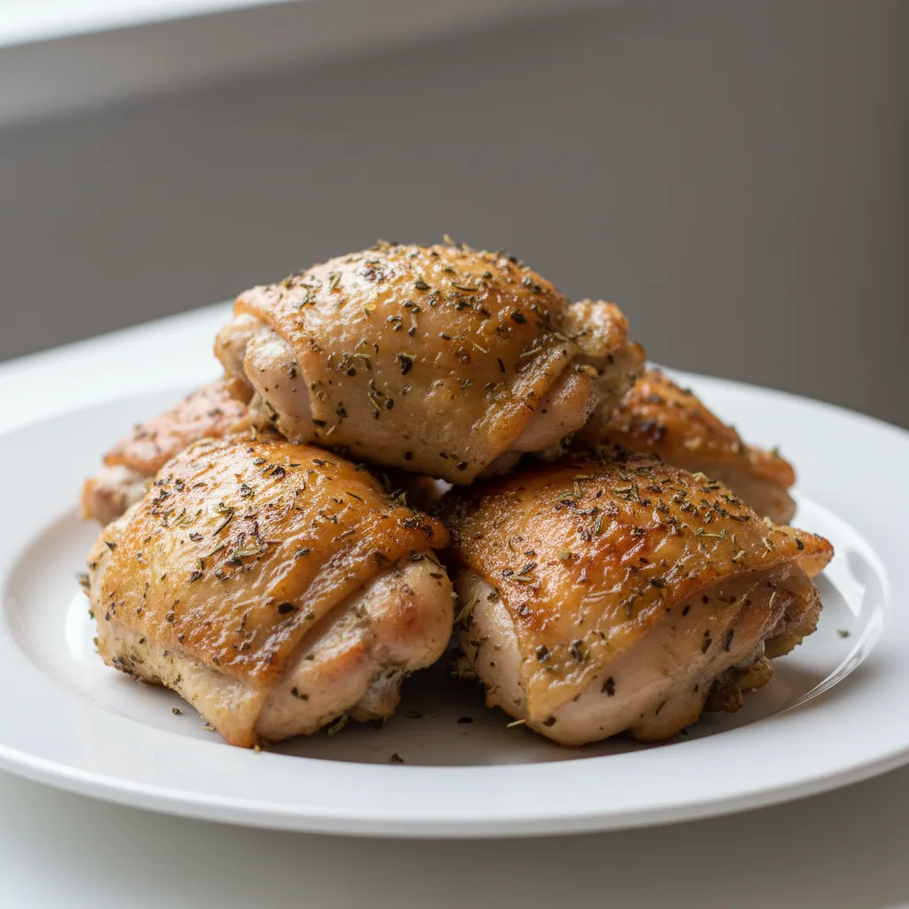 Herb Roasted Chicken Thighs