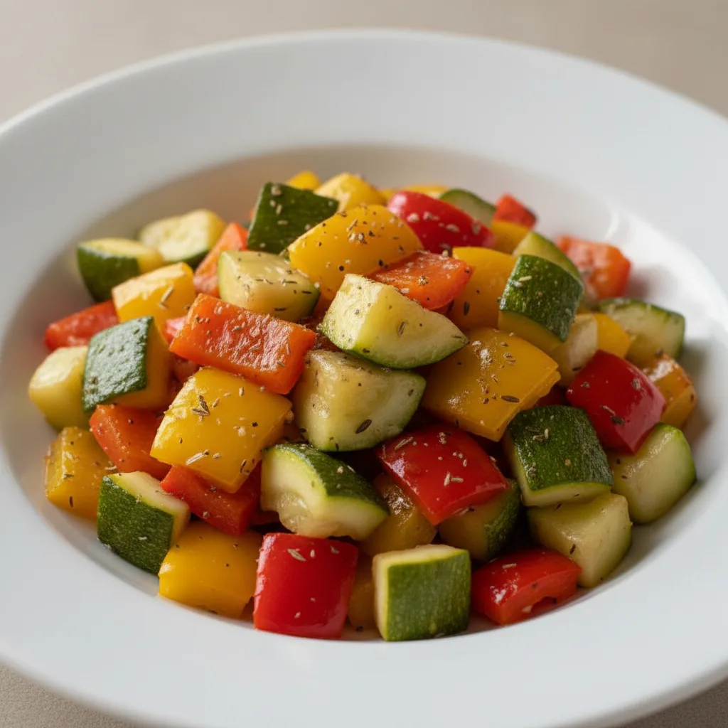 Sauteed Zucchini and Peppers