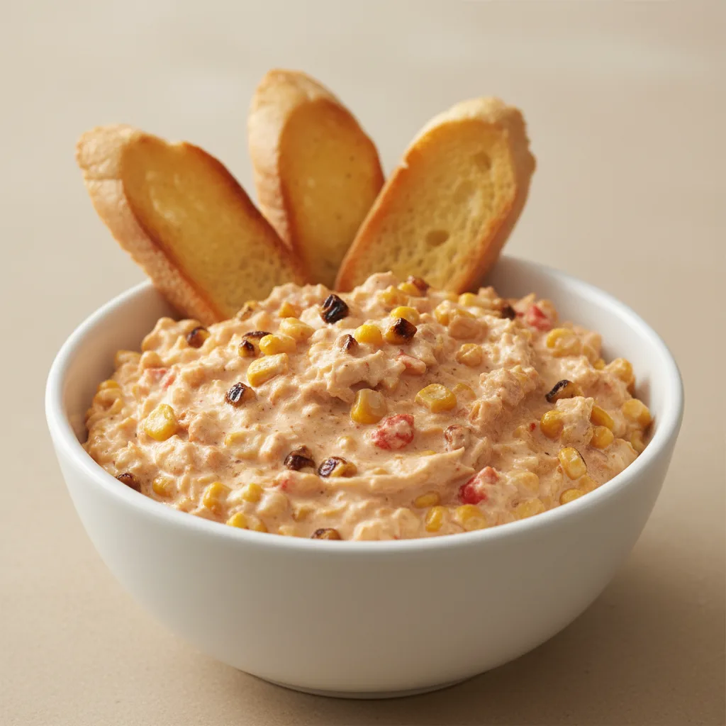 Roasted Corn and Crab Dip