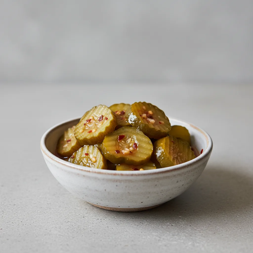 Spicy Garlic Pickles