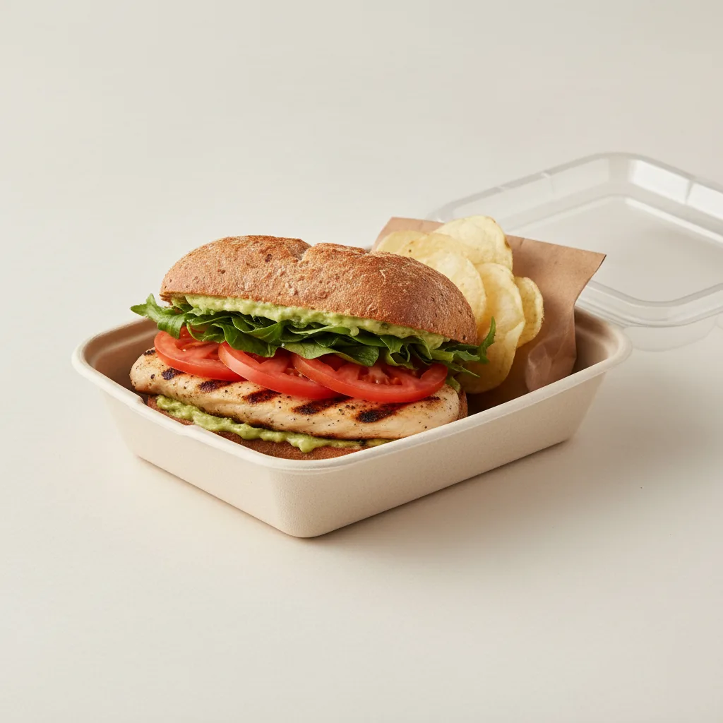 Avocado Grilled Chicken Sandwich Boxed Meal