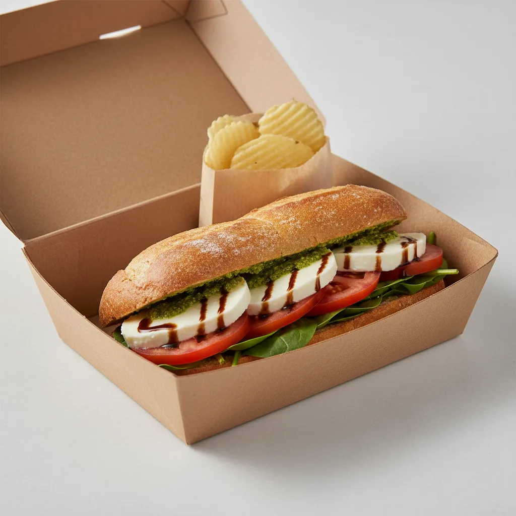 Caprese Sandwich Boxed Meal
