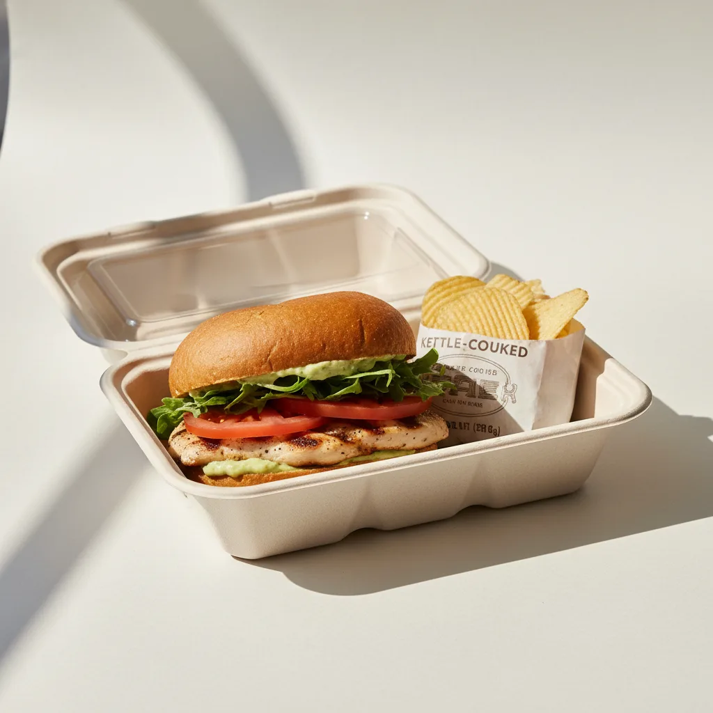 Gluten-free Avocado Grilled Chicken Sandwich Boxed Meal