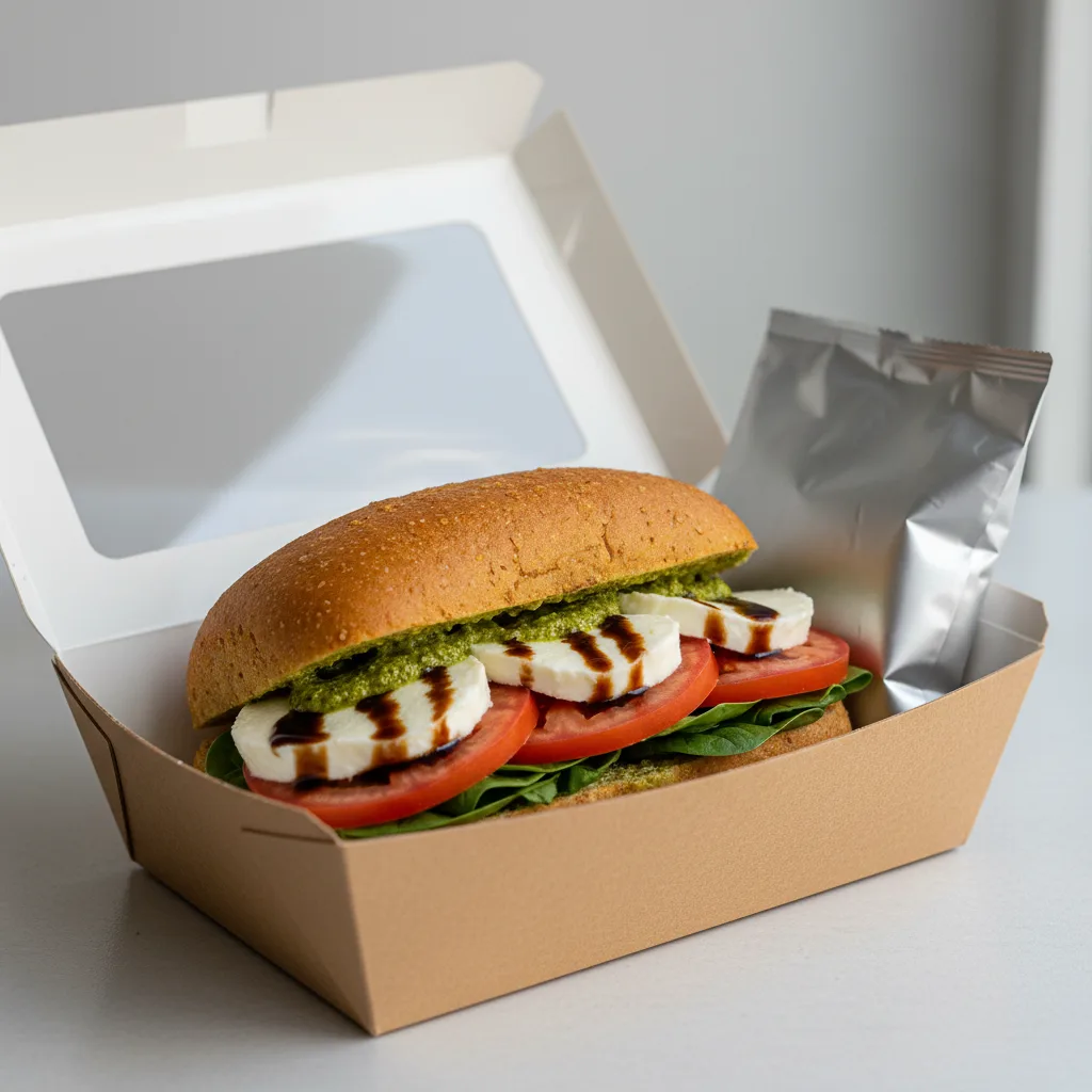 Gluten-free Caprese Sandwich Boxed Meal