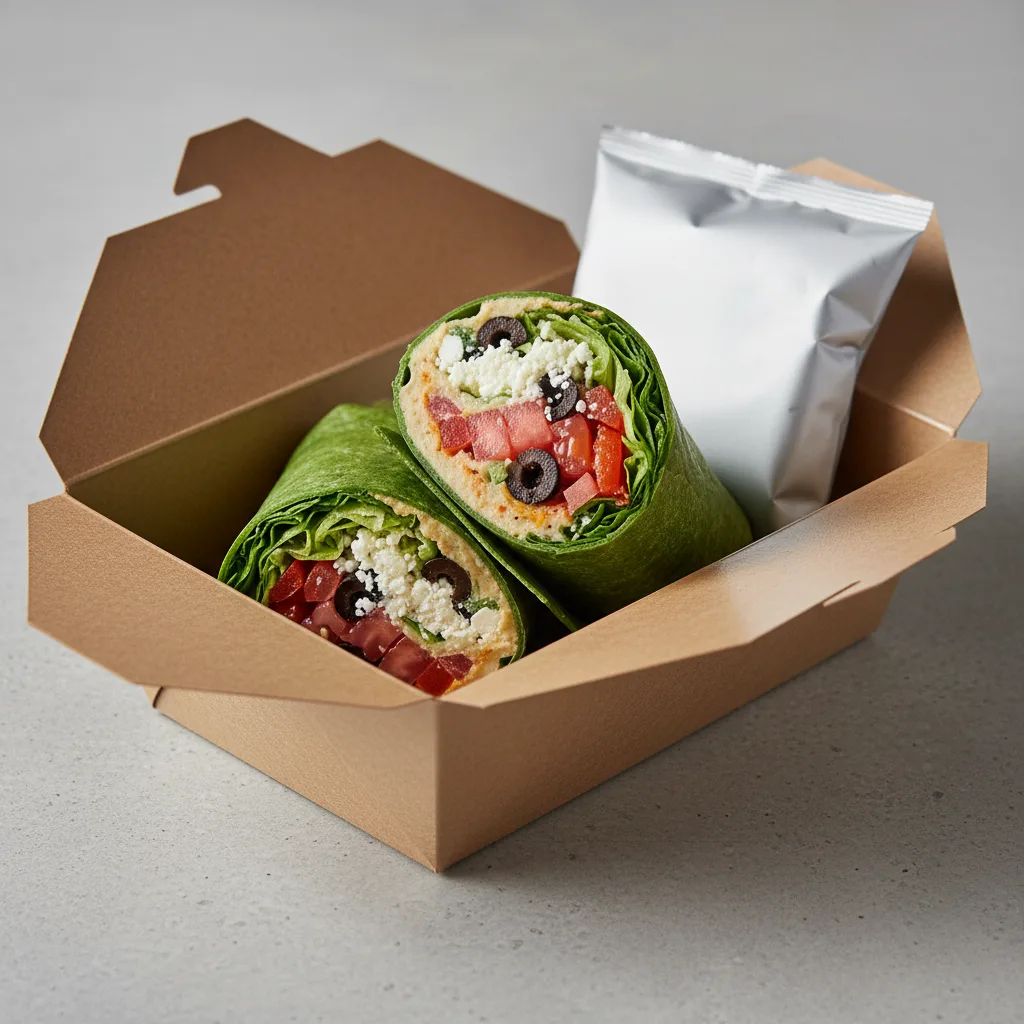Veggie Wrap Boxed Meal