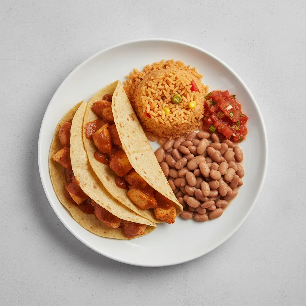 Chicken Chipotle Cream Salsa With House Habanero in Corn Tortilla (gluten Free)