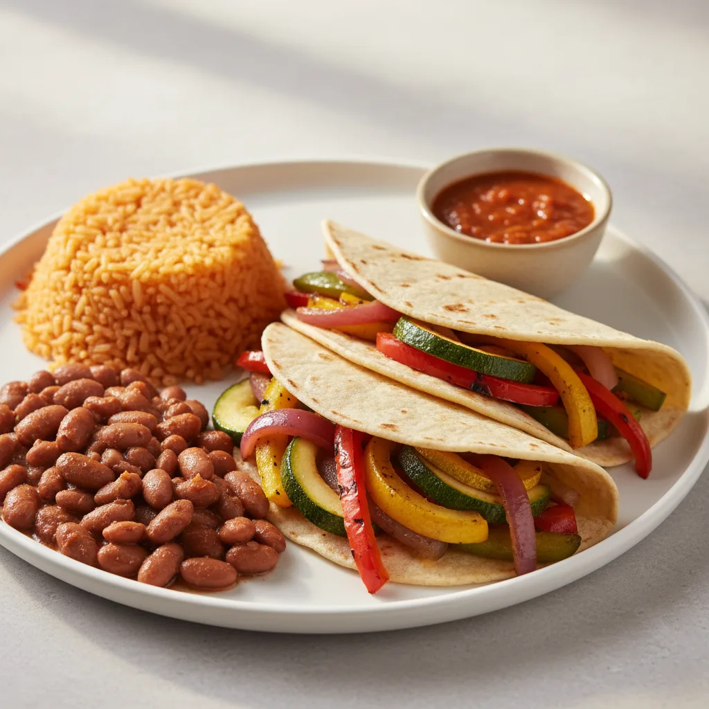 Fajitas Veggies With House Habanero in Corn Tortilla (gluten Free)