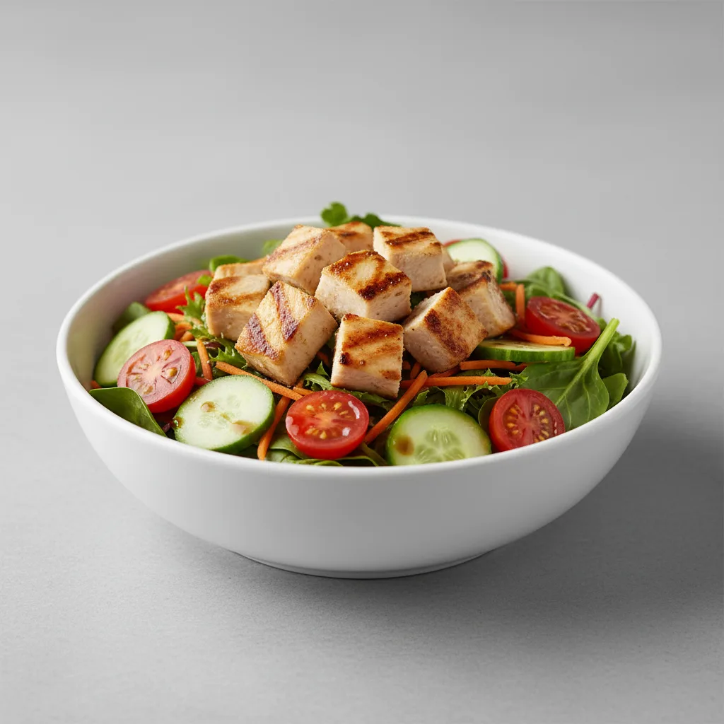 Garden Salad Bowl — Chicken