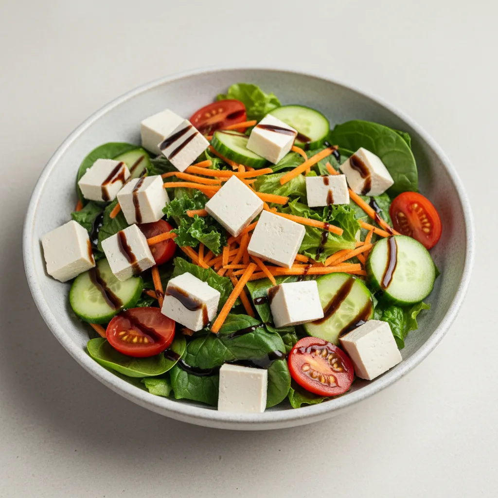 Garden Salad Bowl — Tofu