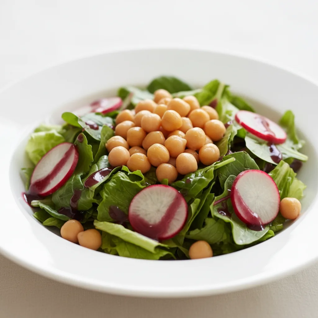 Chickpea Fresh Garden Salad