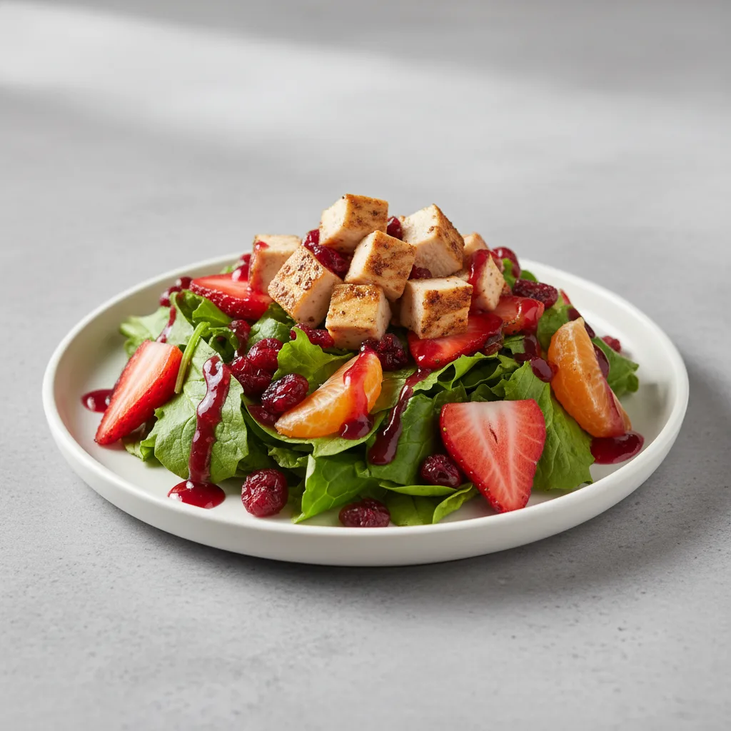 House Berry Salad — Chicken