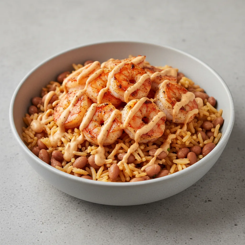 Shrimp Burrito Bowl