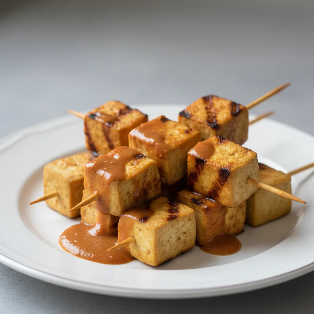 Vegan Tofu Satay Vegan Tofu Satay