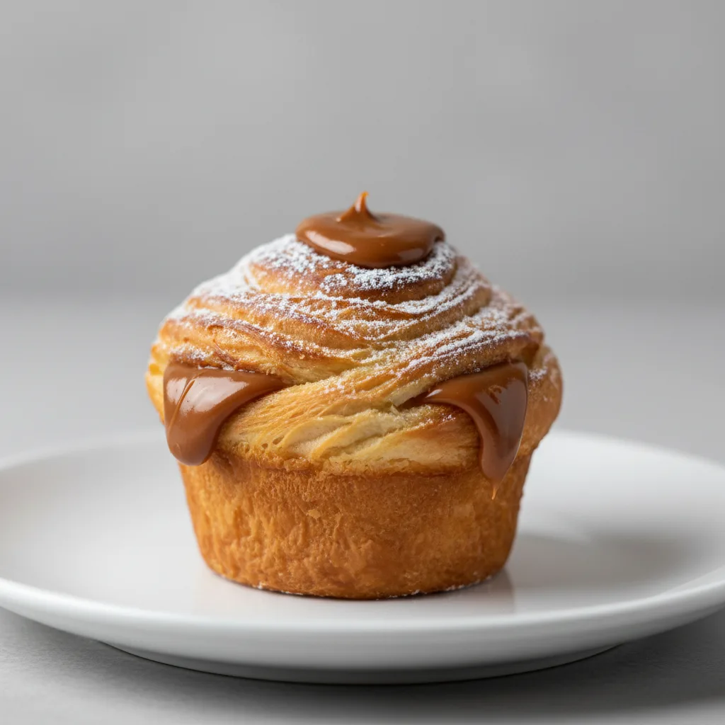 Dulce De Leche Cruffin
