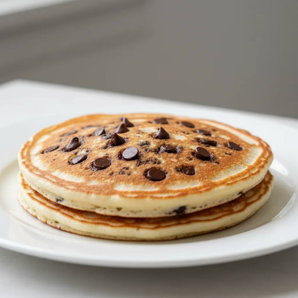 Pancake with Chocolate Chips Pancake with Chocolate Chips