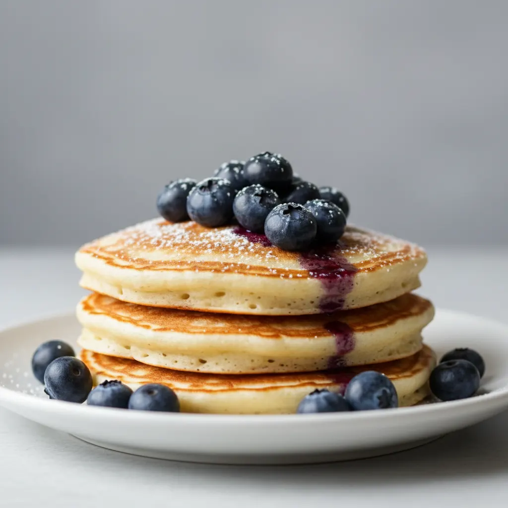 Pancakes with Blueberries Pancakes with Blueberries