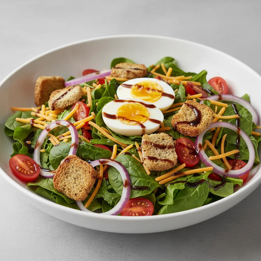 The Big Salad with Balsamic Vinaigrette The Big Salad with Balsamic Vinaigrette