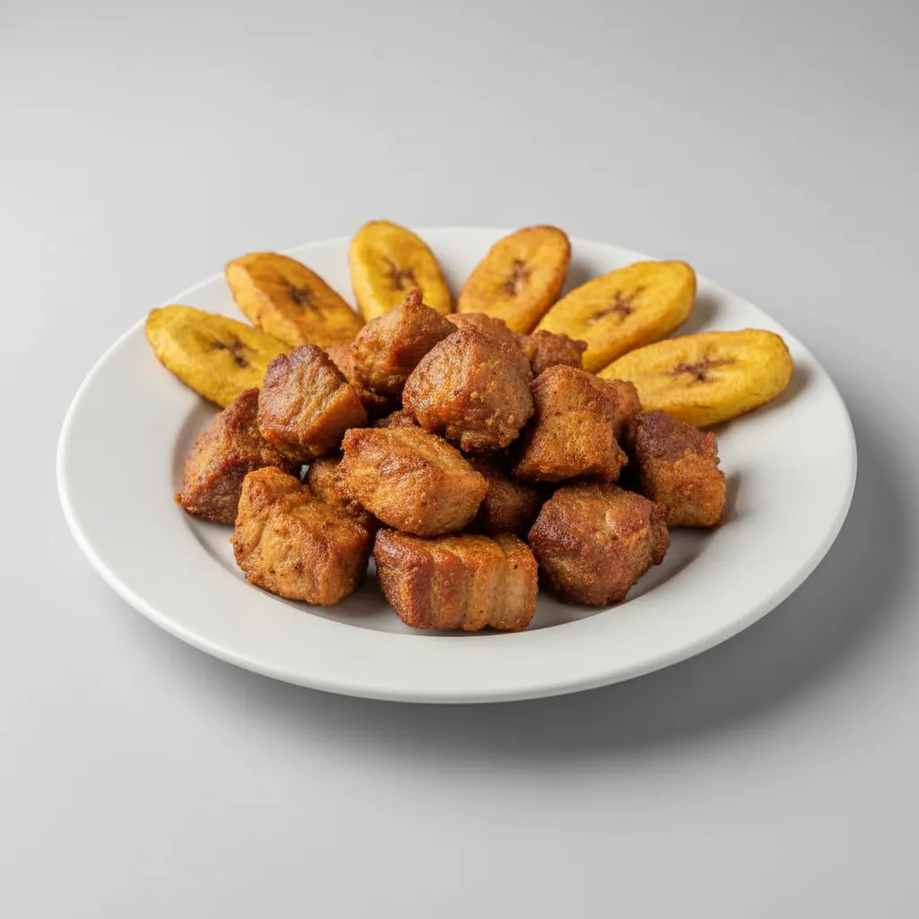 Griot (Pork) with Plantain Griot (Pork) with Plantain