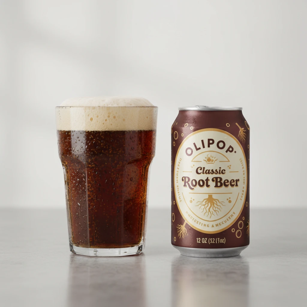 Organic Olipop Classic Root Beer 12oz Organic Olipop Classic Root Beer 12oz