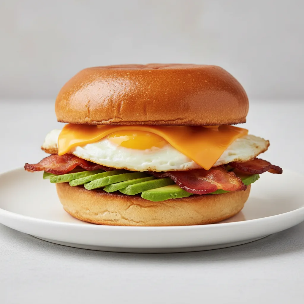 Avocado, Bacon, Egg and Cheese