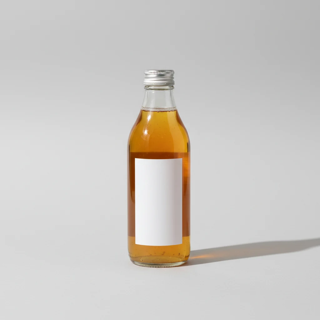 Bottle of Ginseng Tea Bottle of Ginseng Tea