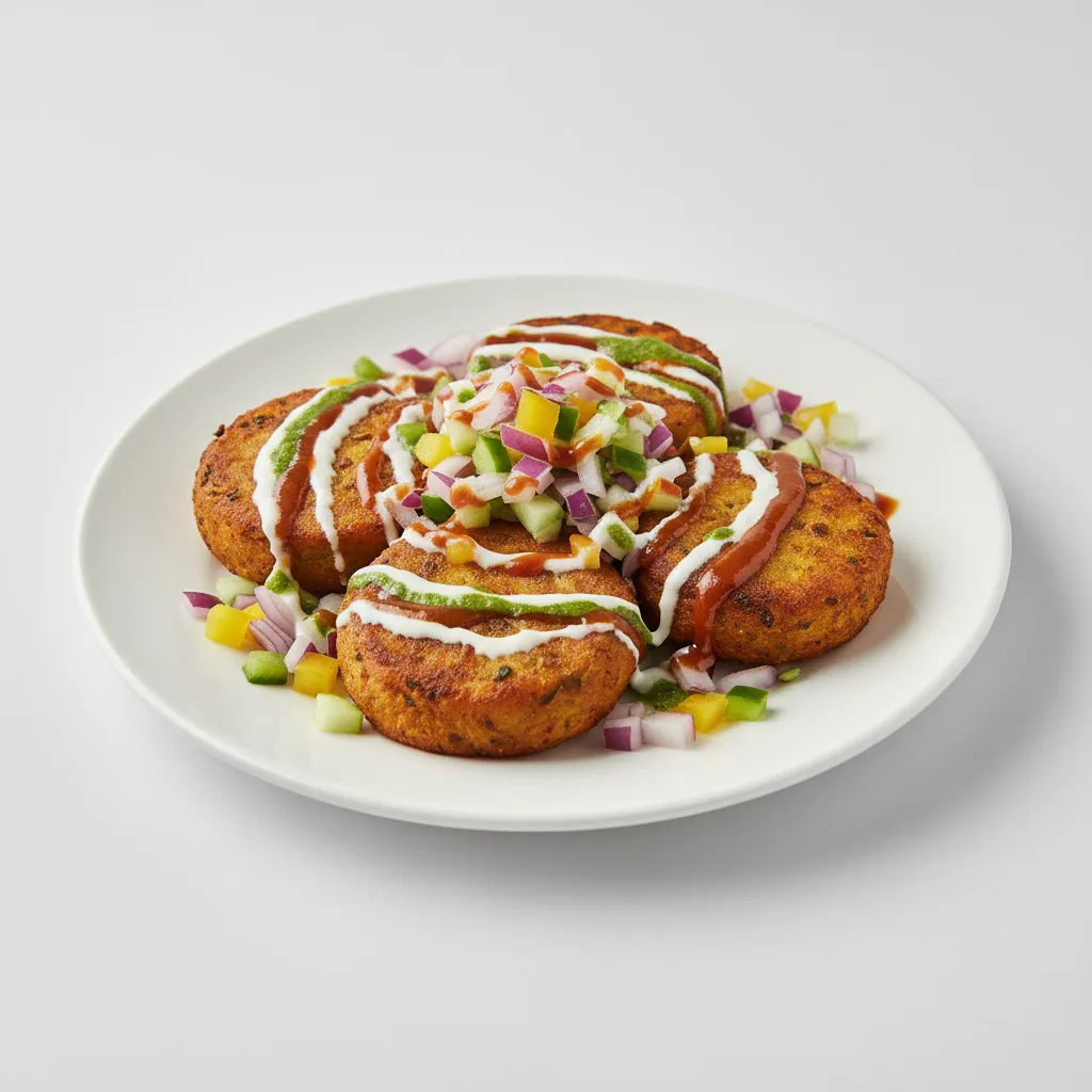 Aloo Tikki Chaat