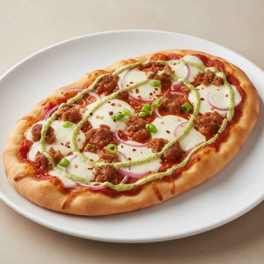 Tuscany Pesto Sausage Flatbread Tuscany Pesto Sausage Flatbread