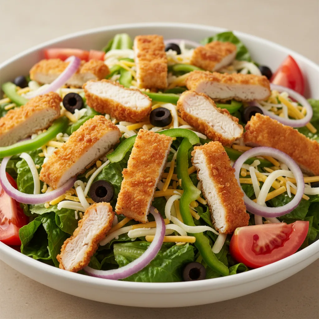 Crispy Chicken Salad Crispy Chicken Salad