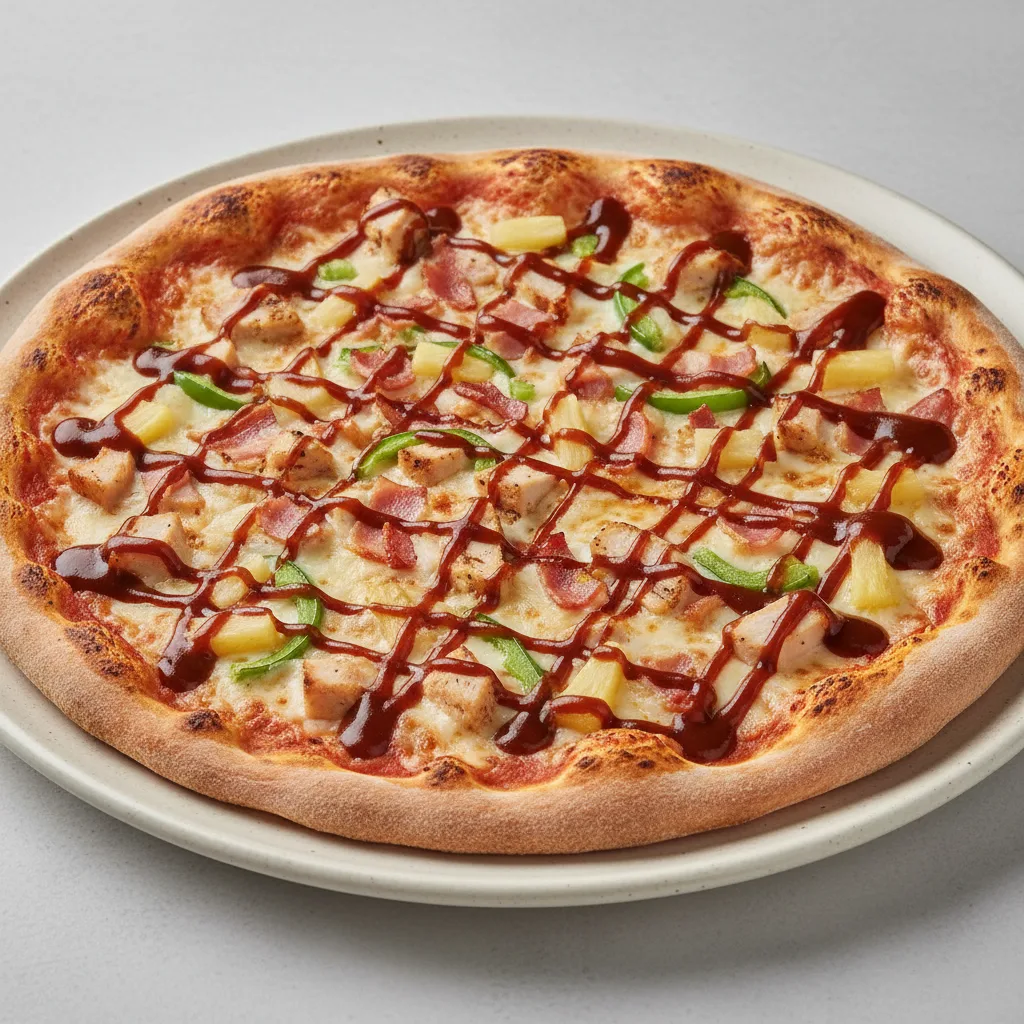 Hawaiian BBQ Pizza Hawaiian BBQ Pizza
