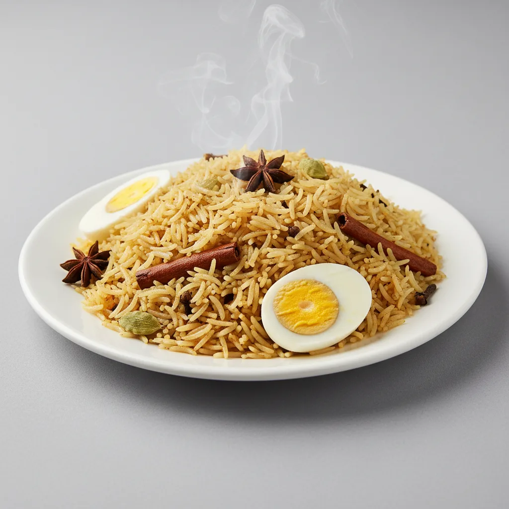 Egg Pulav Egg Pulav