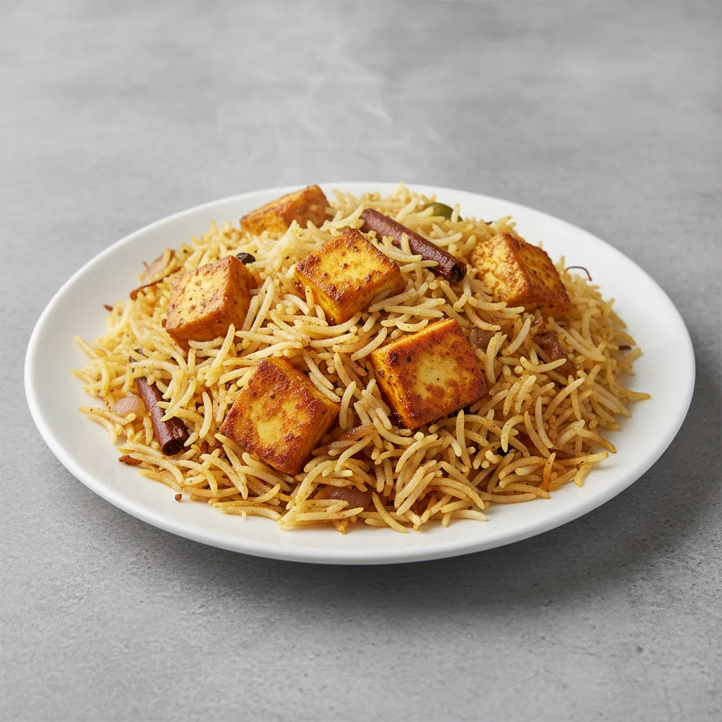 Paneer Biryani Paneer Biryani