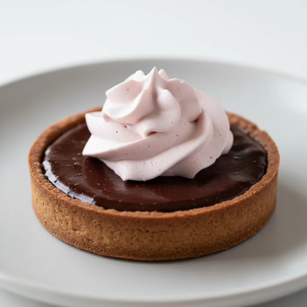 Cardamom Dark Chocolate Tart Cardamom Dark Chocolate Tart