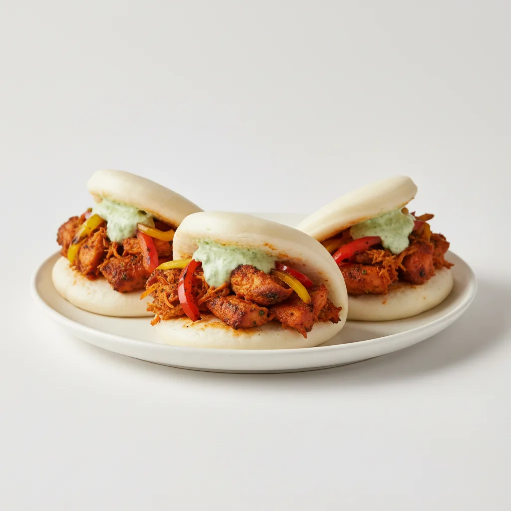 Tandoori Chicken Bao Tandoori Chicken Bao