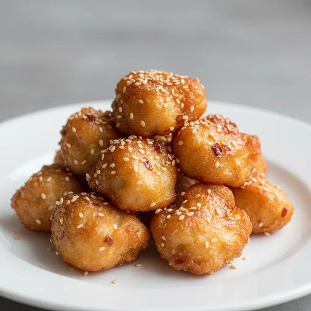 Sesame Chili Cauliflower Fritters Sesame Chili Cauliflower Fritters