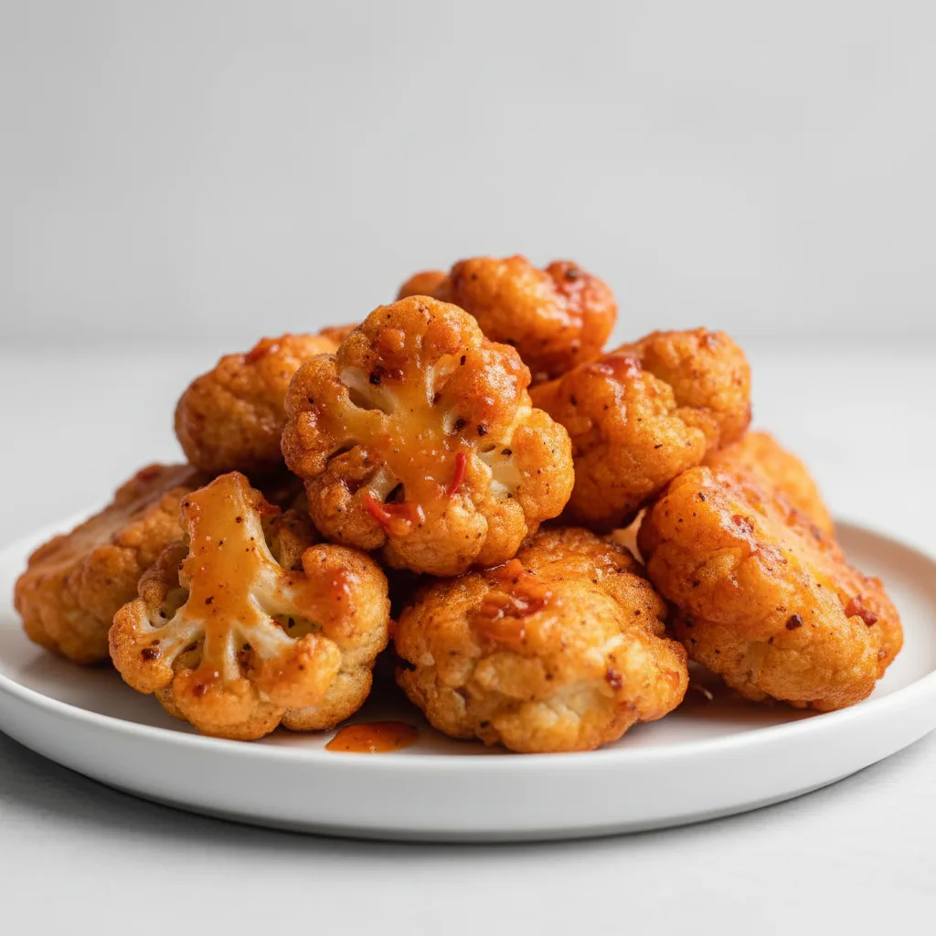 Firecracker Cauliflower Fritters Firecracker Cauliflower Fritters
