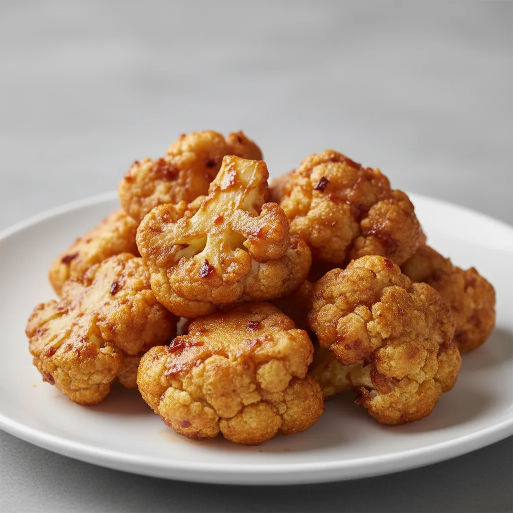Chili Garlic Cauliflower Fritters Chili Garlic Cauliflower Fritters