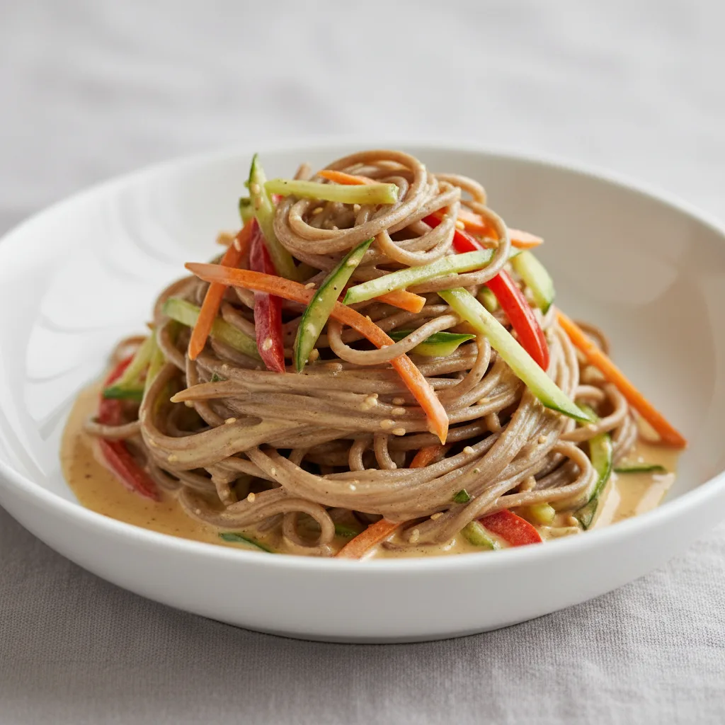 Cold Sesame Noodle Salad