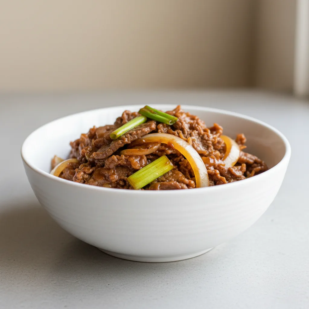 Mongolian Beef Mongolian Beef