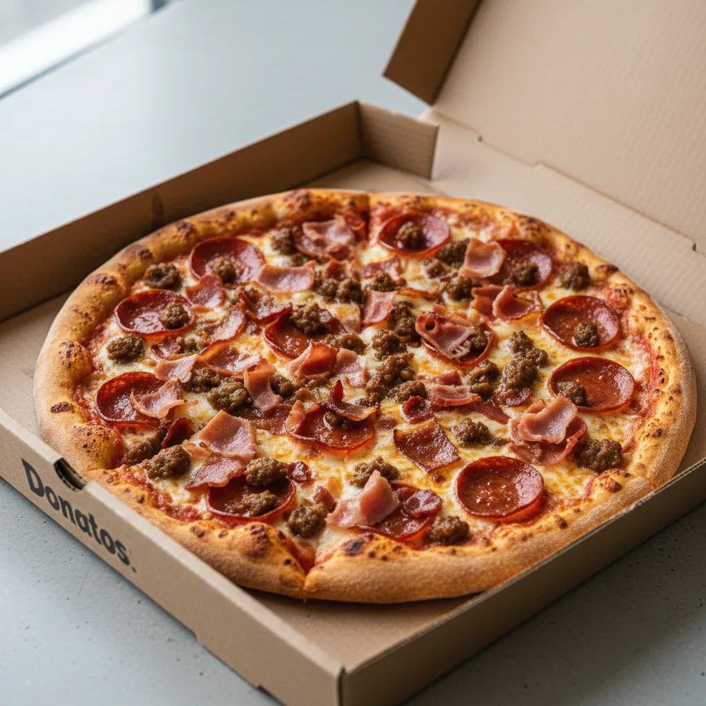 Serious Meat Donatos Pizza Boxed Meal Serious Meat Donatos Pizza Boxed Meal