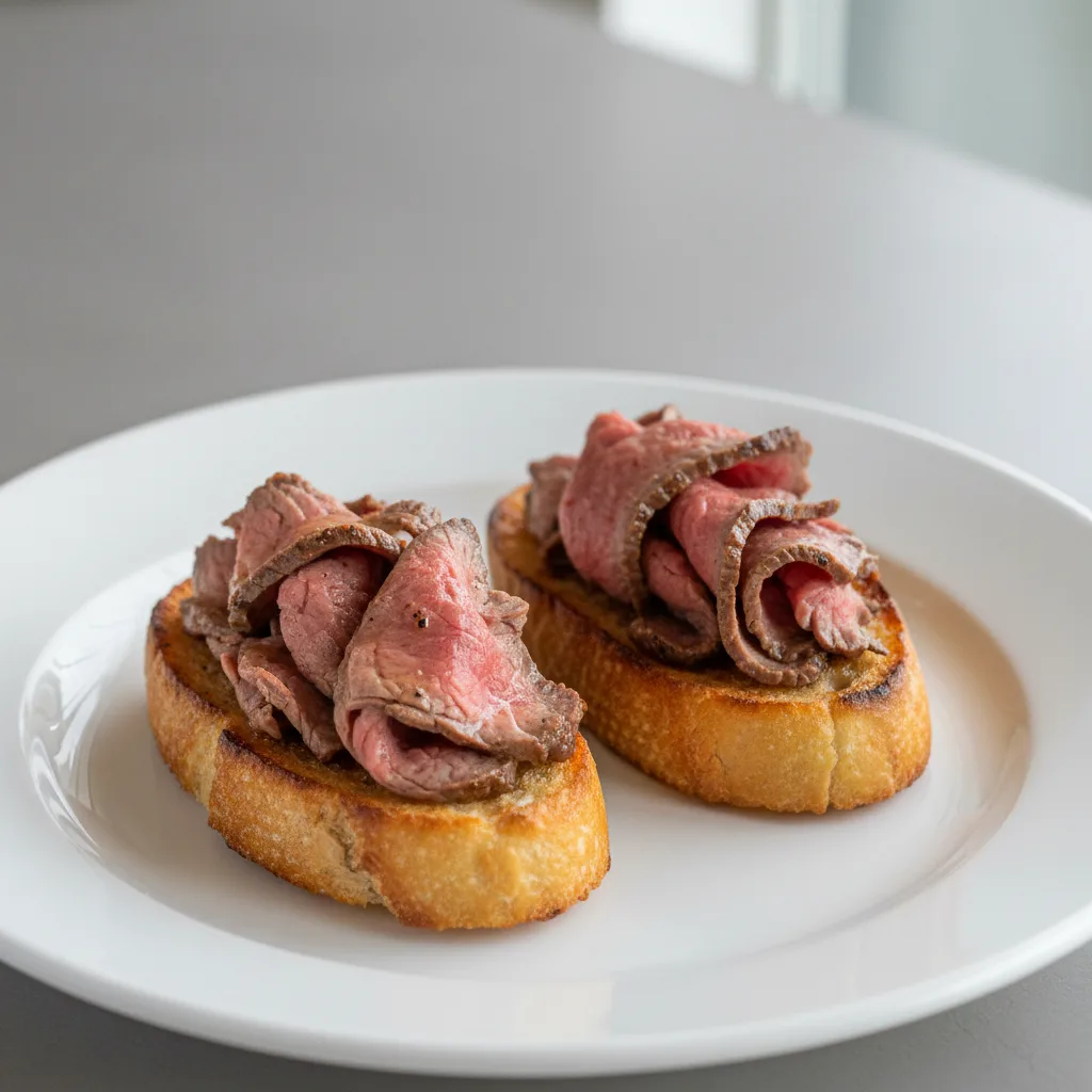 Beef Crostini Beef Crostini